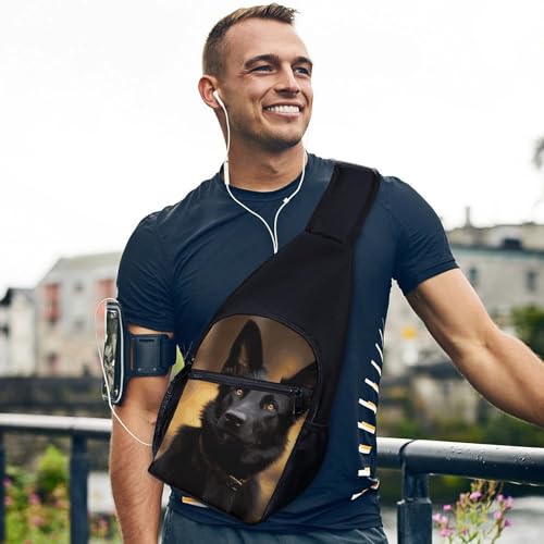Bolso bandolera cruzado para senderismo casual unisex miniatura 3
