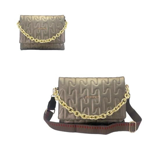 Sac femme PHARD en cuir synthétique 304 noir élégant