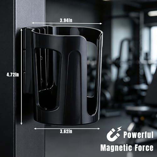 image for LITTLEMOLE 2PCS Magnetic Cup Holder, Large Magnetic Drink Holder for A