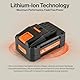 SuperHandy Lithium-Ionen-Akkumulator Pro Super Duty 48V DC 2Ah 88,8 Wattstunden (Akkumulator für den SuperHandy Mobilitätsroller, Seilwinde, Erdbohrer und mehr)