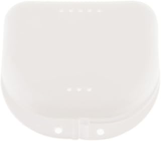 Protector bucal doble con orificio de aire, color blanco