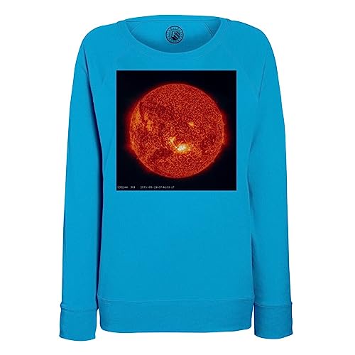 Sweatshirt Femme Soleil et Astronomie | Pull Eruption Solaire