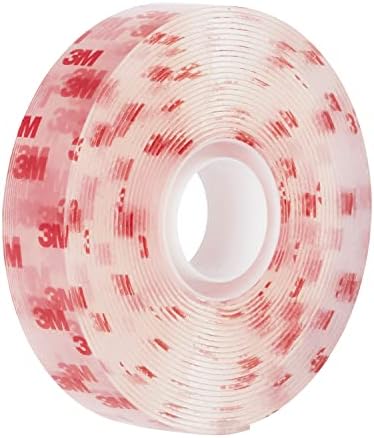 Scotch-Fix Transparent Mounting Tape 4910C-1950-P, 19mm x 5m, 1 roll/pack (Packaging May Vary)