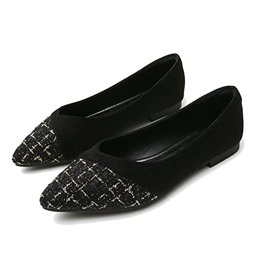 Hee grand Flats for Women Pointed Toe Slip on Ballet Flats Comfortable Dress Shoes Lightweight Casual Loafers3