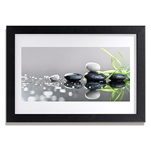 Affiche encadrée pour intérieur stressé Tulup cadre zen 30x20