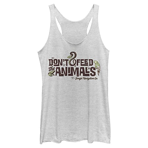 Chemise Disney Don't Feed Animals pour femme en coton imprimé décontracté