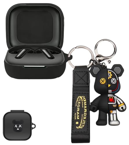 [KOMININA] Anker Soundcore P31i �p �P�[�X Soundcore P31i �p �J�o�[ �����[�d�\ �C���z���J�o�[ �����h�~ �L�Y�h�~ �ϏՌ� �h�� �h�o �y�� �V���R�� �C���z���P�[�X ���� �L�[�z���_�[�t�� (�u���b�N