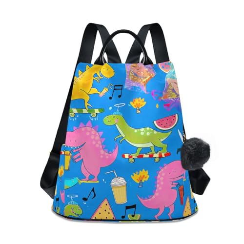 Sac de voyage dinosaure bleu pour femme, le compagnon idéal de vos weekends