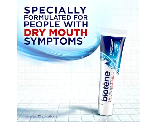 Biotene Fluoride Toothpaste, Original Fresh Mint, Gentle Formula, 4.3 Ounces (121.9g) - Thumbnail 6