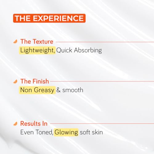 Image of Moody Vitamin C Daily Moisturising Body Lotion Serum with Niacinamide, Mandarin Orange & Jojoba Oil | Body Lotion for Glowing Skin | Deep Nourishing BodyLotion for Men & Women | Reduces Tan & Dryness | 200ml