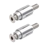Ticha 2 PCS M8 Rückspiegelstopfen Dehnschraube, Lenker Heckschraube Für 13-19mm, Motorrad Und Elektrofahrzeug Rückspiegel Zubehör, M8