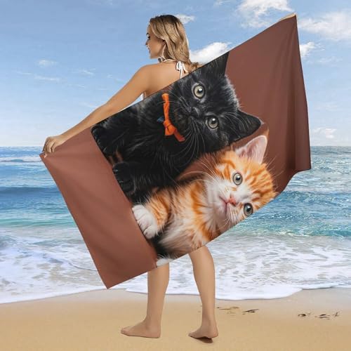 Serviette de bain voyage et camping en velours corail super doux - 5