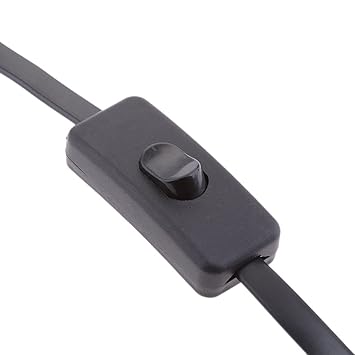 16 Pin M/F Male to Female OBD2 Cord Extension Diagnose Cable + Power Switch