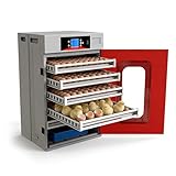 【Suivi précis de la température et de l'humidité】Équipé d'un système de surveillance numérique en temps réel, cet incubateur maintient la température à ±0,1 °C et l'humidité relative entre 40 et 70 %. Son écran LCD intuitif affiche les données en direct, tandis que des alarmes intelligentes se déclenchent instantanément en cas d'écart environnemental. L'humidification automatique et les conduits de ventilation assurent une répartition uniforme du climat dans toute la chambre