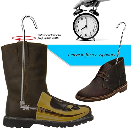 Bszgyu Shoe Boot Stretcher For Men, Adjustable Shoe Tree Expander For Thick Wide Feet, Widener Cowboy Boots For Sneakers #TOP3