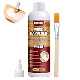 Miioto Consolidante per Legno, Indurente legno, Consolidante per legno Marcio Bagnato,Indurente per legnos a Base di Acqua per Rinforzare e Consolidare il Legnos, 250ml