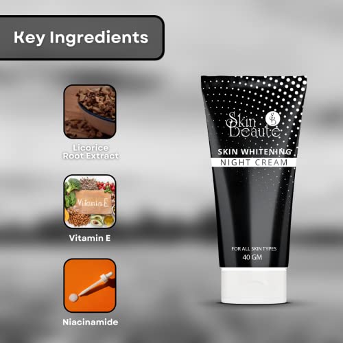 Image of Skin Whitening Night Cream | Pack Of 2 | 40g Each