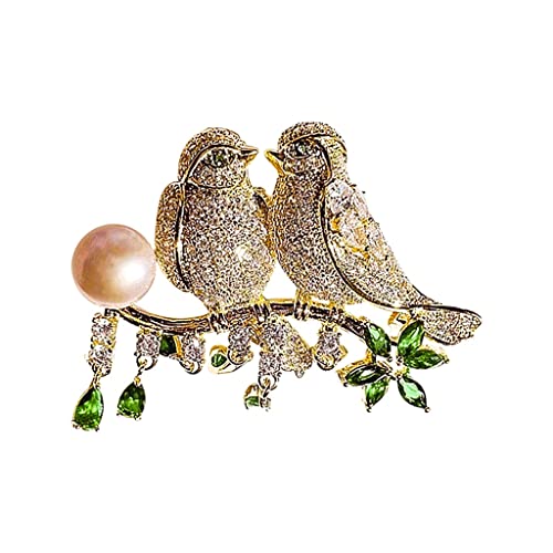 Broche en zircone pour femme finissez-en avec les pulls déformés grâce à cette épingle perle