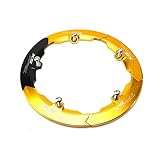 Material duradero: cubierta protectora de piñón de motocicleta hecha de aluminio CNC 6061-T6 de alta calidad, que es resistente y duradero, antioxidante y anticorrosión. Corte a máquina de ultra precisión para una construcción súper liviana; alta precisión y calidad.