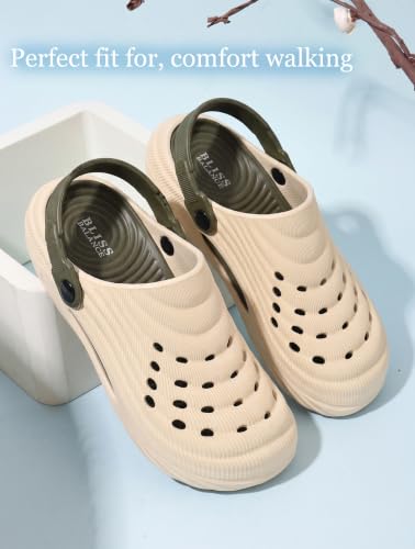 Image of Super Soft Kids Clogs Ultra Lightweight with Adjustable Back Strap Design Soft Cushioning & Anti-Slip Grip Slippers for Kids Playtime Comfortable Indoor & Outdoor Stylish Clogs BBSAP-2
