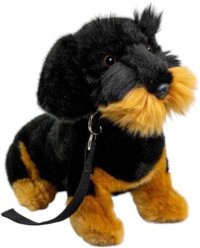 Peluche perro salchicha con correa Carl Dick de 30cm para regalar a niños