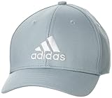 Correa ajustable adidas HD7234 BBALL Cap COT Hat Unisex Magic Grey/White OSFY