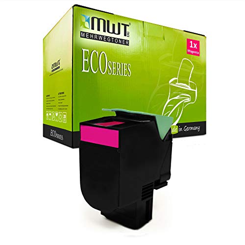 Toner rouge compatible Lexmark CX410e pour vos rapports de bureau XL
