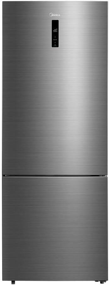 Midea Geladeira Inverse Frost Free 416L Inverter cor Inox Midea MDRB593FGD463 - Bivolt