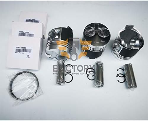 for perkins Engine 403-11 403C-11 403D-11 Rebuild Overhaul Kit - Pistons With Ring Set
