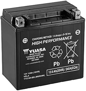 Yuasa YUAM6RH4H YTX14H-BS Battery