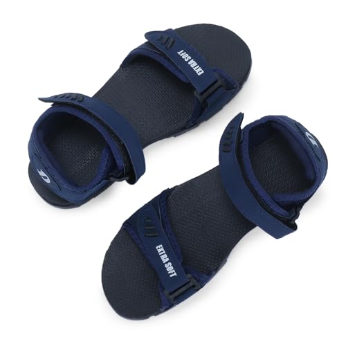 Image of DOCTOR EXTRA SOFT Men's Classic Athletic & Outdoor Casual Sandals /Floaters With Adjustable Cushion Strap For Adult|Comfortable & Lightweight|Stylish & Anti-Skid|Everyday Use For Gents & Boys D-301