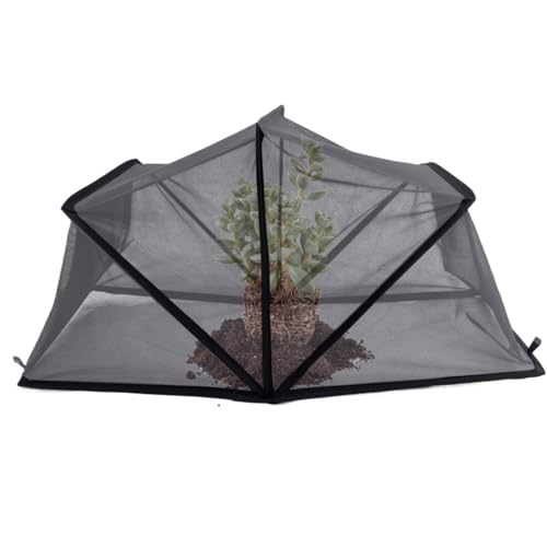 Couvertures pour parterres de Fleurs surélevées, Serre de Culture en parterres de Fleurs | dômes Pliables avec Protection réutilisable et Portable pour légumes, Culture extérieure, Fruits et