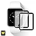 Apple Watch Screen Protector 38mm Series 3/2/1 (Easy Installation) [2 Pack] SMAPP Scratchproof Bubble-Free Screen Film Compatible with Apple iWatch Screen Protector 38 Series 1/Series2/Series3 (38mm)
