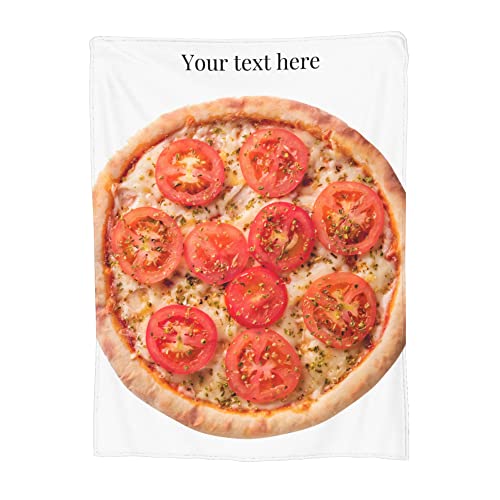 Mantas con Texto Personalizado Mantas con Estampado de Comida Personalizada Mantas de Playa Toallas de baño Regalos Cover