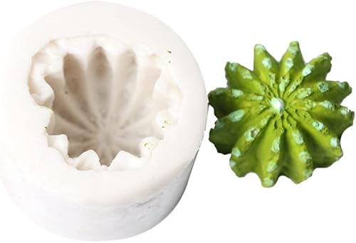 Miniatura 2 de Molde de silicona de cactus, molde de resina, molde de vela de cactus 3D de silicona para velas perfumadas, jabones, cera, fundición de resina,