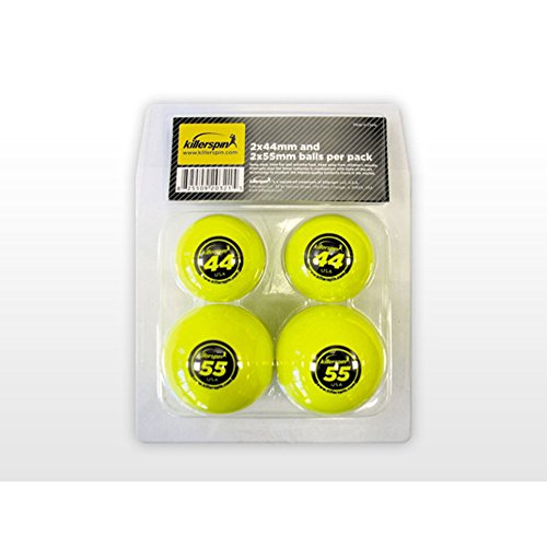 Killerspin Pelotas de Tenis de Mesa de 44 mm y 55 mm, Unisex-Adult, One Size