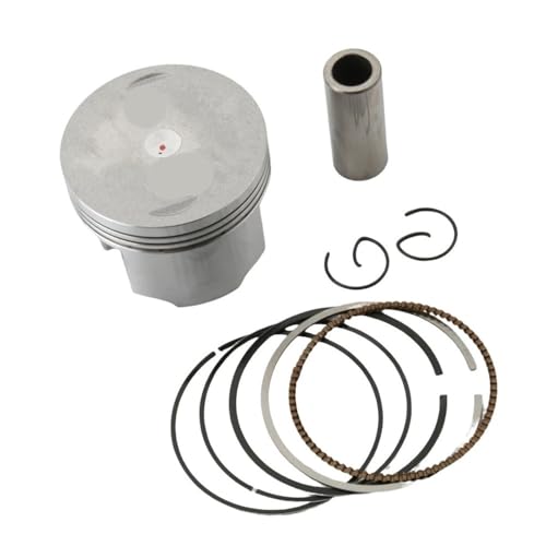 Kit piston 52.4mm haute étanchéité pour scooter 125cc Django Speedfight