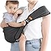 Tyafzzn Babytragetuch, Babytrage Seitlich, Kindertrage Seitlich, Leichte Babytrage Neugeborene ab Geburt, Multifunktionale Tragegurt Baby für Babys von 0 bis 36 Monaten (Schwarz) Baby,Schwarz günstig Kaufen-Tyafzzn Babytragetuch, Babytrage Seitlich, Kindertrage Seitlich, Leichte Babytrage Neugeborene ab Geburt, Multifunktionale Tragegurt Baby für Babys von 0 bis 36 Monaten (Schwarz)