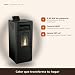 Imagen de EIDER BIOMASA Estufa de Pellets KING 10