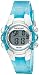 Marathon by Timex Unisex T5K817 Digital Mid-Size Light Blue/Silver-Tone Resin Strap Watch