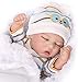 CARANOVO Lifelike Reborn Baby Dolls - 12 Inch Full Body Vinyl Realistic Baby Doll Sleeping Newborn Real Life Small Baby Doll for 3 + Year Old Kids