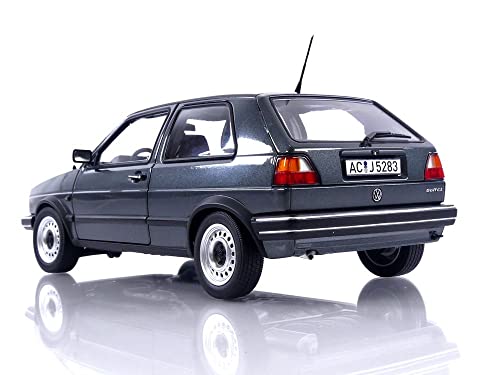 Norev 1:18 VW Golf CL 1988 - Grey Metallic miniatura 3