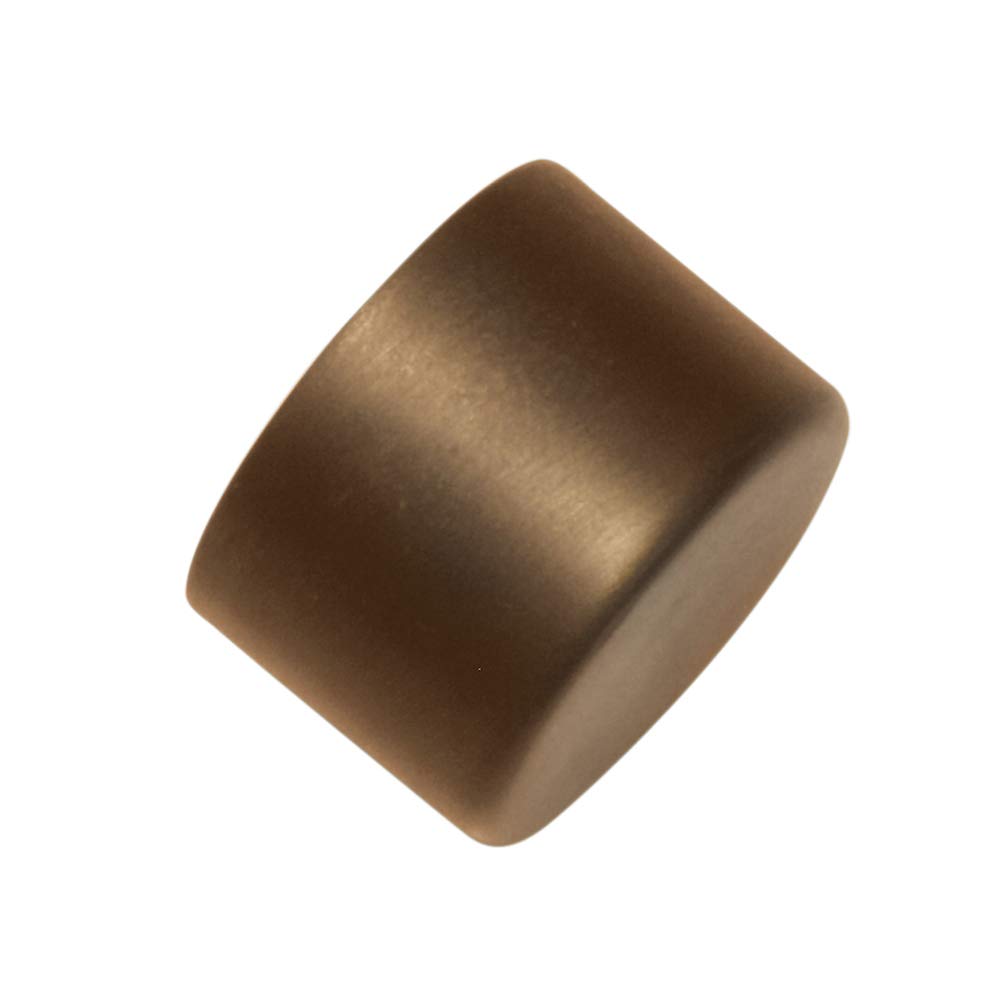 Gardinia Curtain Rod Finials, Aluminum Bronze, Ø 25 mm 32217