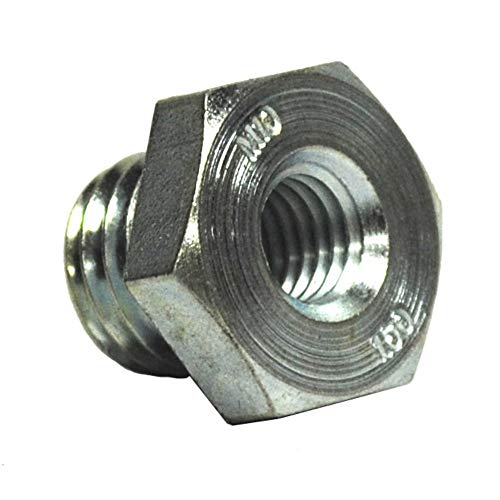 Weiler 07772 Mighty-Mite 5/8"-11 Fixed, M10 x 1.50 Adapted Thread Size Adapter For Cup Or Wheel Brush