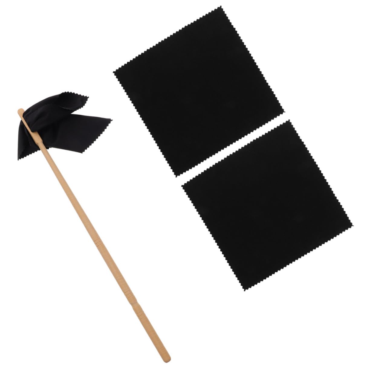 Wakauto Kit Only Cleaning Rod and Flute Cleaning Cloths Essential Flute Cleaning Supplies