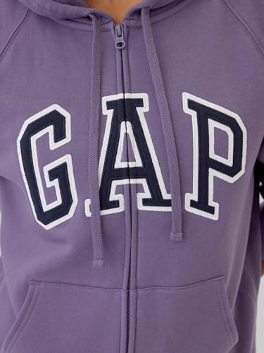 Image of GAP Women's Logo Hoodie Hooded Full Zip Sweatshirt