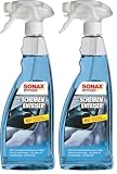 SONAX ScheibenEnteiser (750 ml) sekundenschnelles enteisen von Scheiben ohne kratzen und eine rundum klare Sicht im Winter | Art-Nr. 03314410 (Packung mit 2)