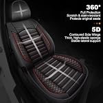Front Seat Covers for Ford Explorer 2004-2026 2027 Faux Leather - Image 4