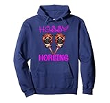 HORSE LOVER JUMPING PONY HOBBY HORSING
