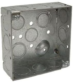 Raco 8189 Outlet Welded Square Box, 4